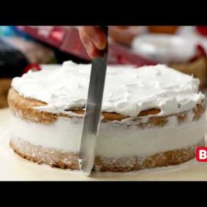 Güllü Bademli Pasta Tarifi